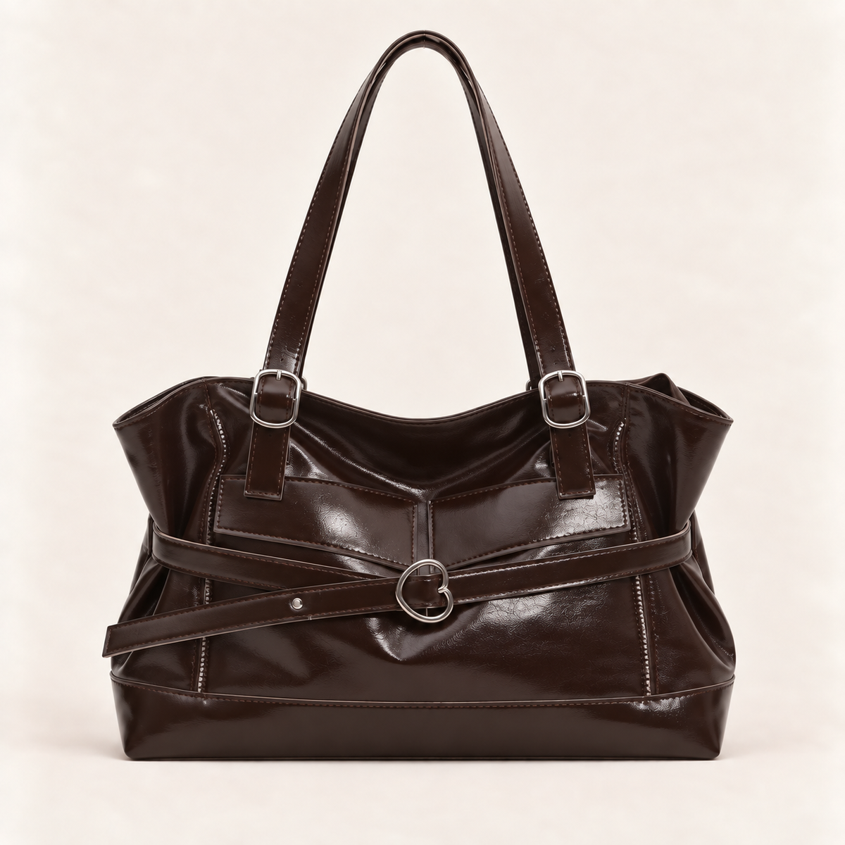 Siena Belted Tote Bag