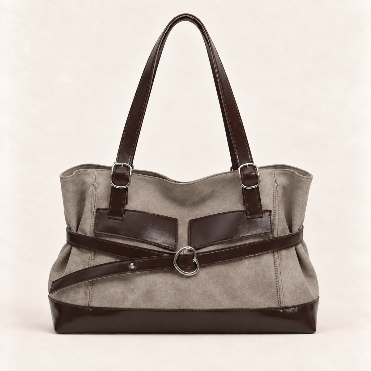 Siena Belted Tote Bag