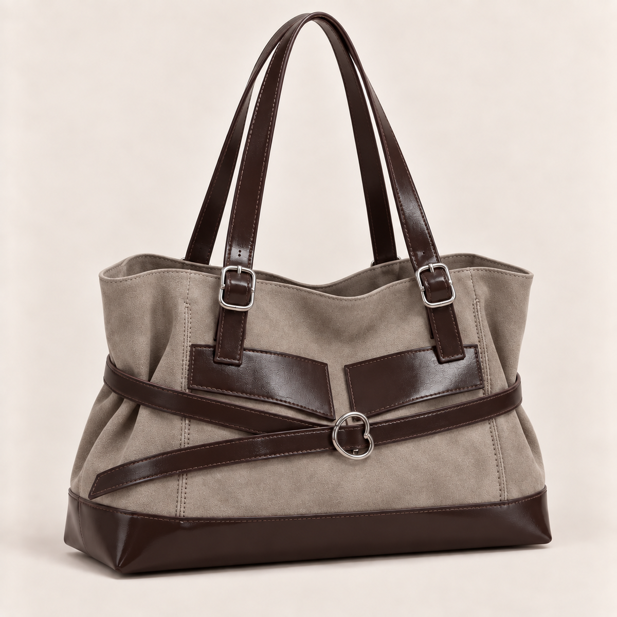 Siena Belted Tote Bag
