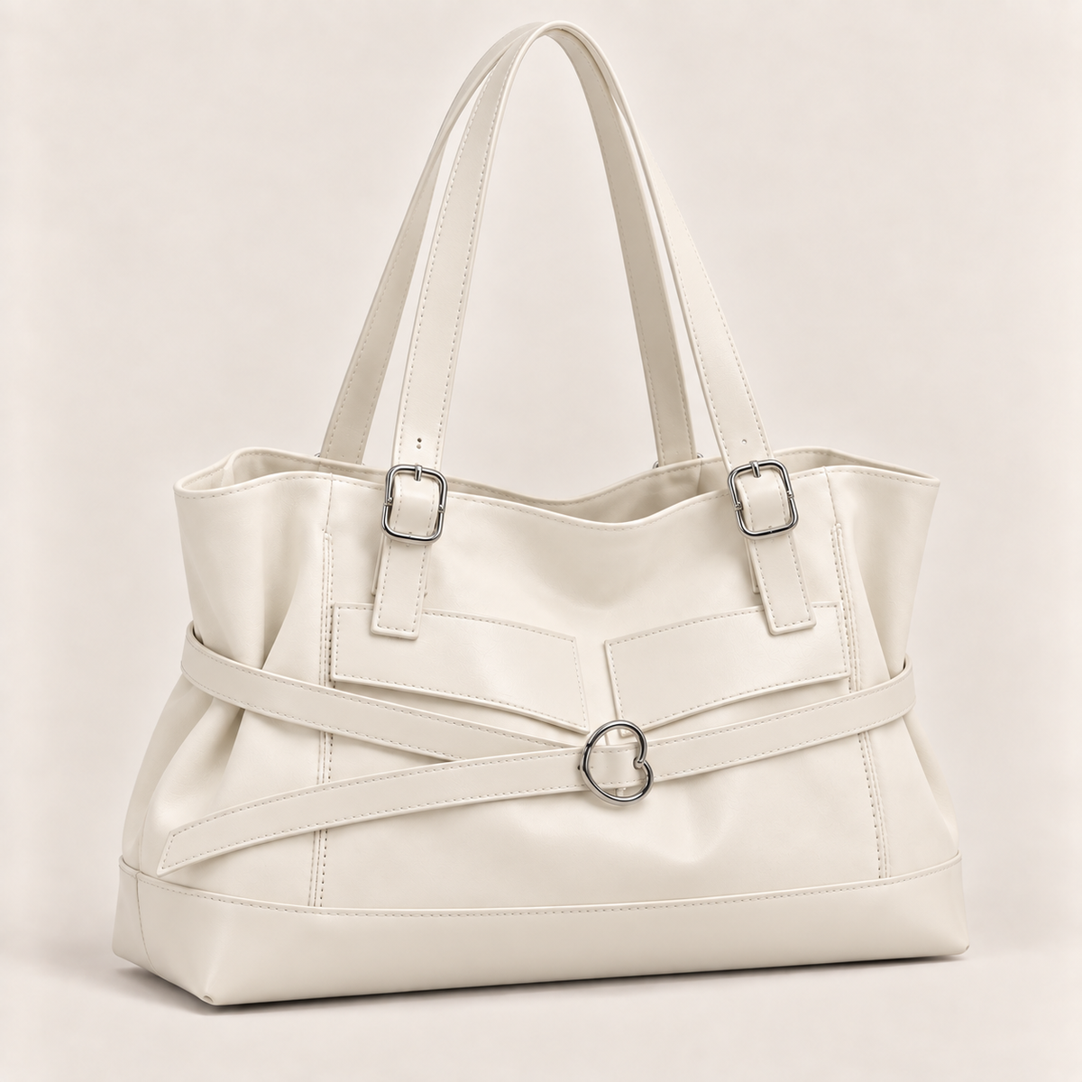 Siena Belted Tote Bag
