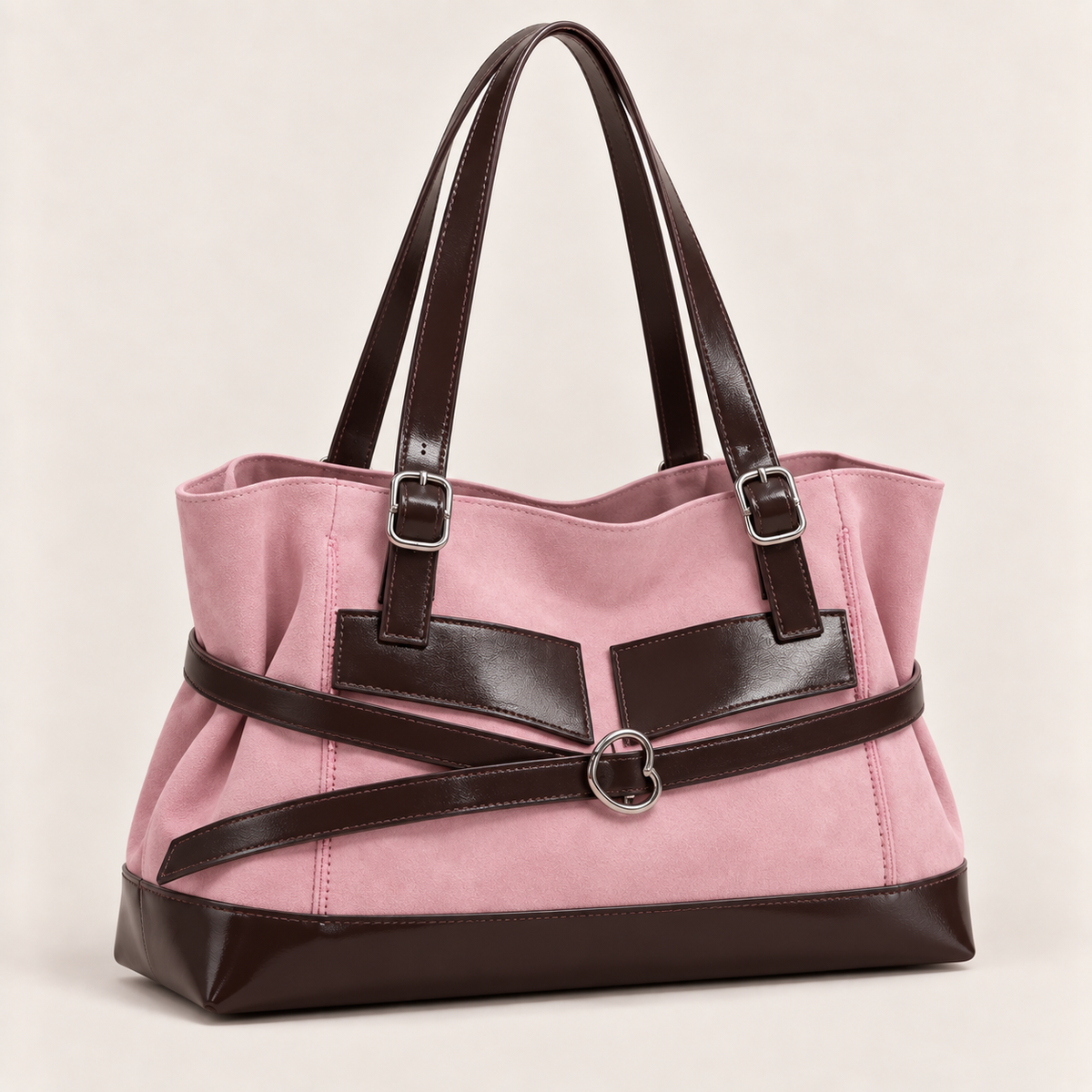 Siena Belted Tote Bag